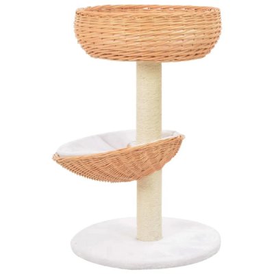 HELLOSHOP26 Arbre &agrave; chat  - 68 cm - Naturel