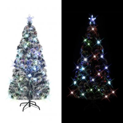 Arbre de No&euml;l artificiel et support/LED 150 cm Fibre optique