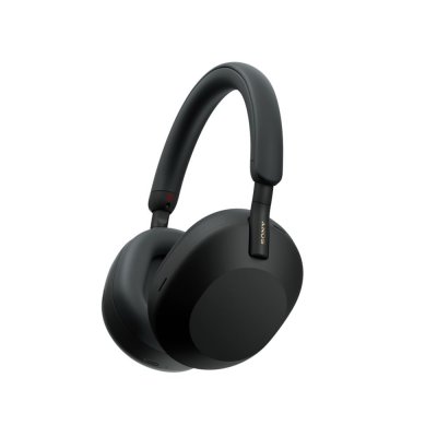 SONY Arceau &agrave; r&eacute;duction de bruit WH1000XM5SA Noir - avec un &eacute;tui souple