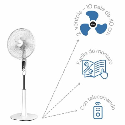 ARDES  AR5PR40PR2 TIFON Ventilateur sur pied