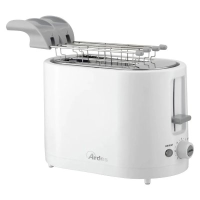 ARDES  - ARTOAST01 grille-pain 2 part(s) 750 w Blanc