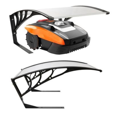 AREBOS  Garage pour Robot Tondeuse Protection Toit Transparent