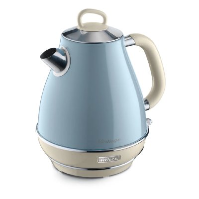ARIETE  2868 Bouilloire Vintage, 1600 W, bleu clair 