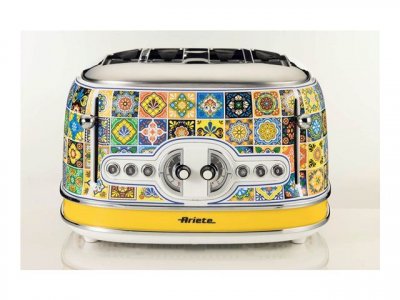 ARIETE  Positano 0156/0P - Grille-pain - 4 tranche - 4 Emplacements