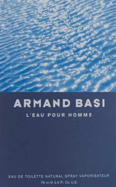 ARMAND BASI L'EAU POUR HOMME agua de tocador vaporizador 75 ml 