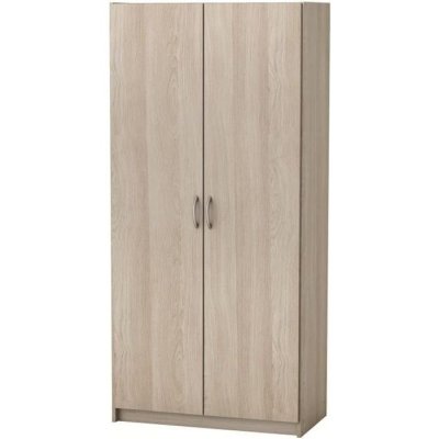Armoire de rangement contemporaine ch&ecirc;ne clair fredo