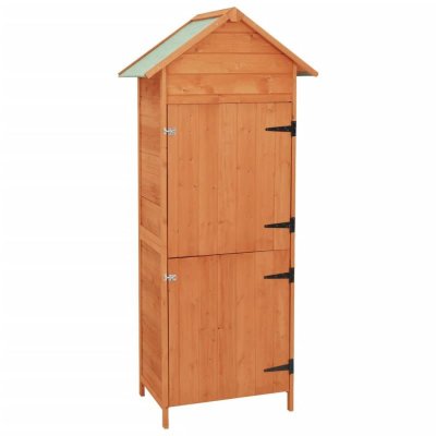 VIDAXL Armoire De Rangement De Jardin Marron 79x49x190 Cm