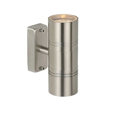 LUCIDE ARNE LED-Applique d'ext&eacute;rieur 2 lumi&egrave;res M&eacute;tal H17cm