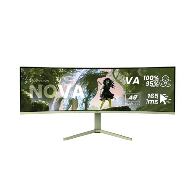 AROZZI  &Eacute;cran Gaming Nova 49&acute;&acute; Dqhd Va Led 165hz