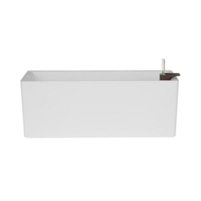 ARTEVASI  Jardiniere Rimini - 20 x 51 x H 20 cm - 17 L - Blanc