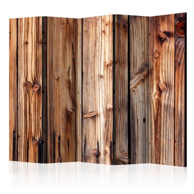 Artgeist - Paravent 5 volets - Wooden Chamber ii [Room Dividers] 225x172