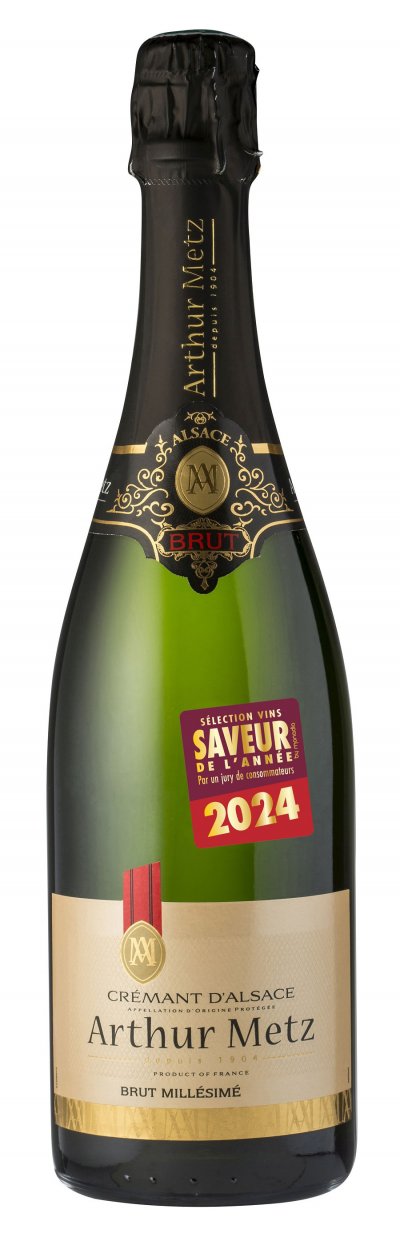 ARTHUR METZ  cr&eacute;mant d'asace brut mill&eacute;sim&eacute; 2017