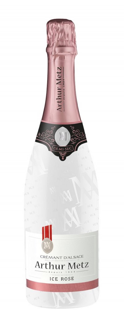 ARTHUR METZ  Ice Rose Cremant Dalsace Aop - Vin Rose