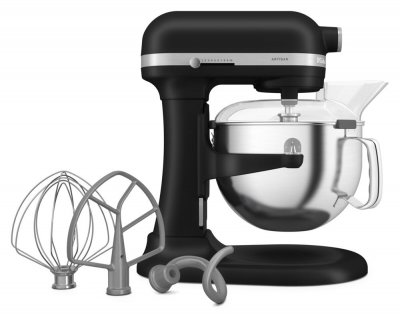 KITCHENAID ARTISAN noir A BOL RELEVABLE 5,6L - 5KSM60SPXEBM
