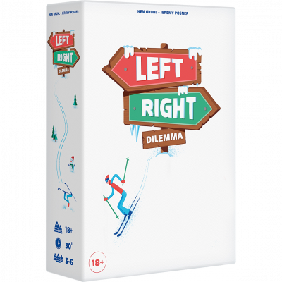 Asmodee Jeu d`ambiance Left Right Dilemma - 5407007460113