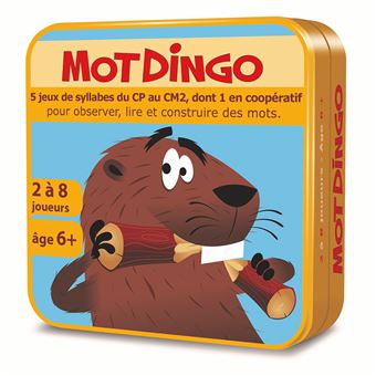 ARITMA Asmodee - Jeu de soci&eacute;t&eacute; - Motdingo