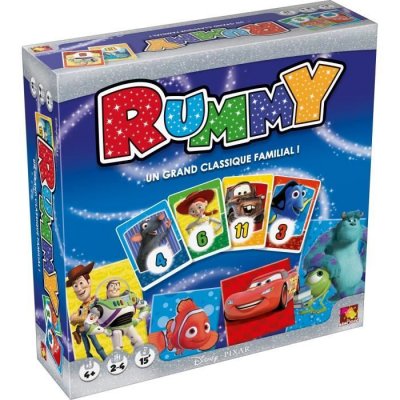 ASMODEE Asmod&eacute;e Jeux de soci&eacute;t&eacute; - Rummy Disney