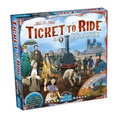 ASMODEE  Les Aventuriers Du Rail - France & Old West