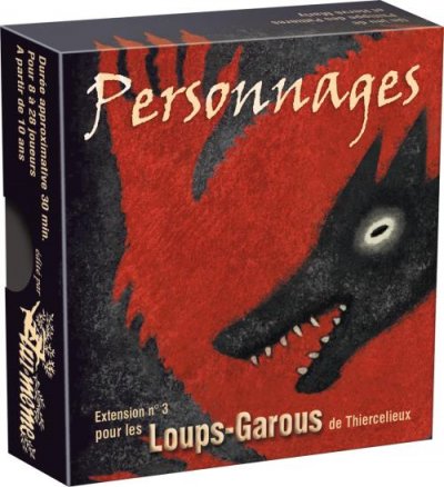 ASMODEE  - Loup-Garous - Extension Personnages - Jeu de soci&eacute;t&eacute;