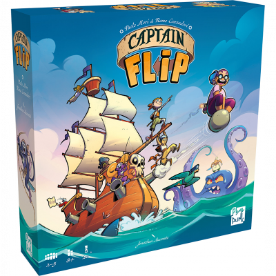 Asmodee - PLPCF01FR - Captain FLip le jeu de societe