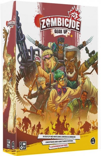 Asmodee Zombicide - Gear Up - De 1 &agrave; 6 Joueurs - 14 Ans et Plus
