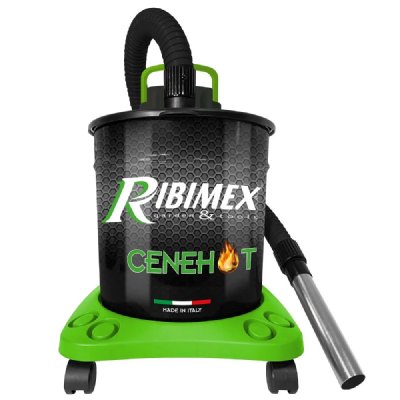 RIBIMEX Aspirateur &agrave; cendres chaudes 18 L
