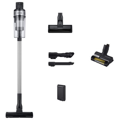 SAMSUNG Aspirateur balai  Jet 65 Pet VS15A60BGR5 410 W Argent et Noir