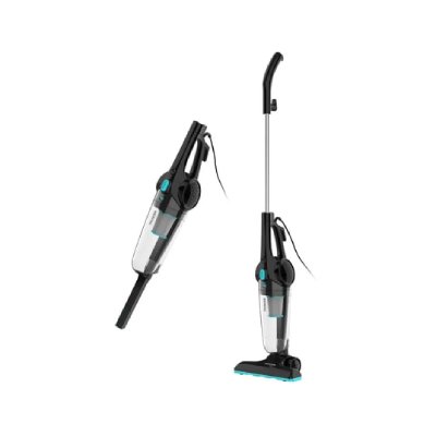 PRIXTON Aspirateur balai Thunder - Aspirateur &agrave; main - 600W - Filtre Hepa - 8 Accessoires - Noir
