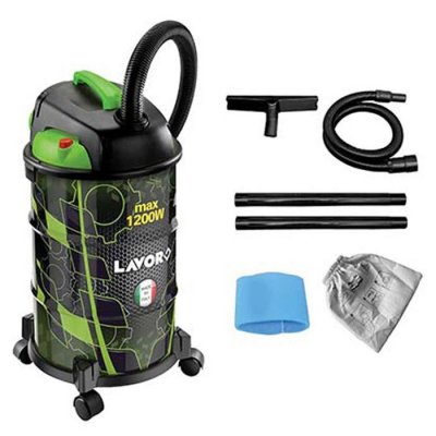 Aspirateur de chantier eau et poussi&egrave;re 1200W 30L rudy 30S Lavor 8.243.0048