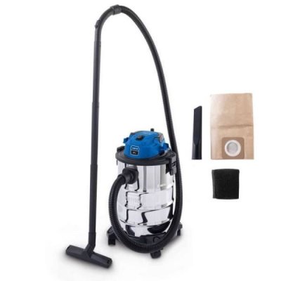 SCHEPPACH Aspirateur eau et poussi&egrave;re VC25 - 1200W - Cuve inox 25L - 