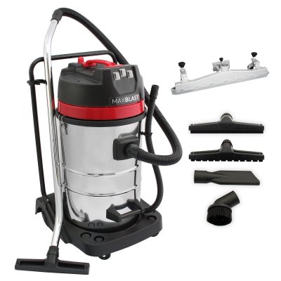 MAXBLAST Aspirateur industriel  de 80 litres avec embout d'aspiration