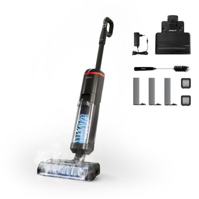 POLTI Aspirateur laveur RollySteam WD40C sans fil avec fonction vapeur