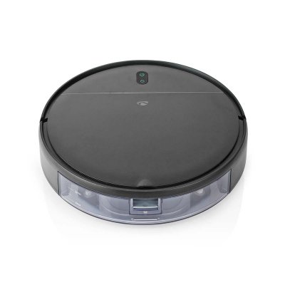 NEDIS Aspirateur Robot 3 en 1 Wi-Fi capacit&eacute; R&eacute;servoir 0.2L - Noir - 