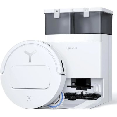 ECOVACS Aspirateur robot Deebot T50 Omni Gen 2 EU blanc