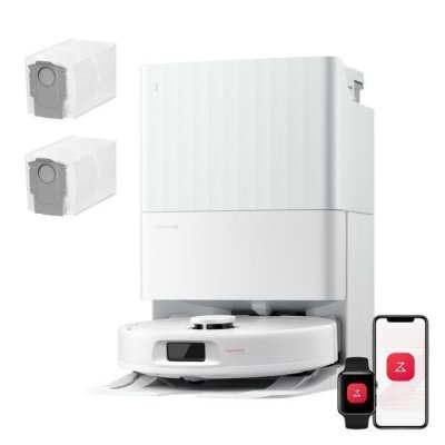 BOUTIQUE OFFICIELLE ROBOROCK FRANCE Aspirateur Robot et Laveur Roborock Qrevo S Pro Base Multifonction 18.500 Pa