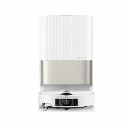 DREAME Aspirateur robot et serpilli&egrave;re  X50 Ultra Complete avec base &agrave; vidage automatique Blanc