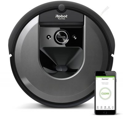 IROBOT Aspirateur robot  Roomba I7 Noir