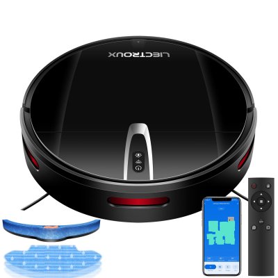 LIECTROUX Aspirateur Robot Laveur  V3S PRO Nettoyeur et Laveur connect&eacute;