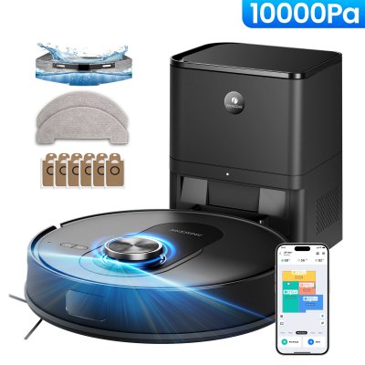  Aspirateur Robot Q8 Maxe - 4200Pa - 200min d'autonomie - Noir