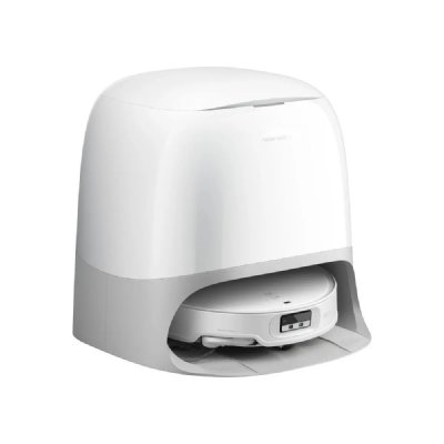ROBOROCK Aspirateur robot  Qrevo Curv avec serpilli&egrave;re auto-vidante, blanc