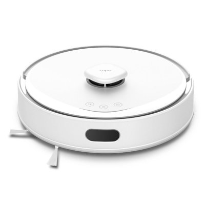 TP LINK Aspirateur Robot Tapo by TP-Link RV30 Max 5300Pa 2600 mAh Blanc avec Serpilli&egrave;re