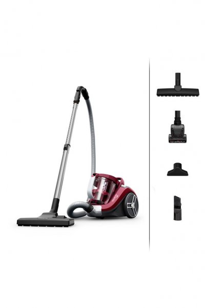 ROWENTA Aspirateur sans sac  RO4B63EAR Rouge Reconditionn&eacute; 