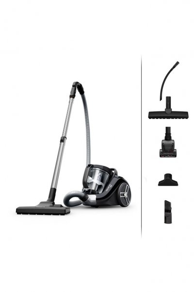 ROWENTA Aspirateur sans sac  RO4B75EA-RA Noir Reconditionn&eacute; 