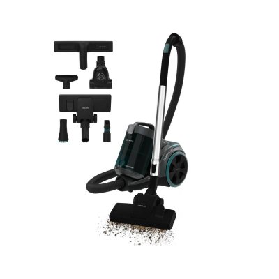 CECOTEC Aspirateur tra&icirc;neau  Conga Rockstar Multicyclonic XL PowerStyle 900W noir/bleu