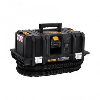DEWALT Aspirateur XR Flesxvolt 54V - eau et poussi&egrave;re - 2 batteries 2.0Ah + chargeur - DCV586MT2-QW