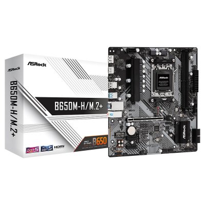 ASROCK  B650M-H/M.2+ socket AM5, Socket AM5 carte m&egrave;re