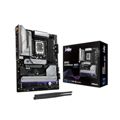 ASROCK  B860 LiveMixer WiFi Intel B860 LGA 1851 (Socket V1) ATX - Neuf