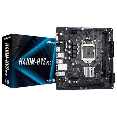 ASROCK  H410M-HVS R2.0 Intel H410 LGA 1200 Micro ATX