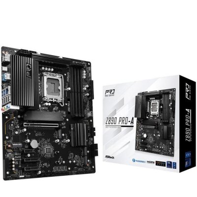 ASROCK  Z890 Pro-A Intel Z890 LGA 1851 (Socket V1) ATX - Neuf