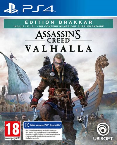 Assassin's Creed Valhalla Edition Drakkar Exclusivite Micromania PS4